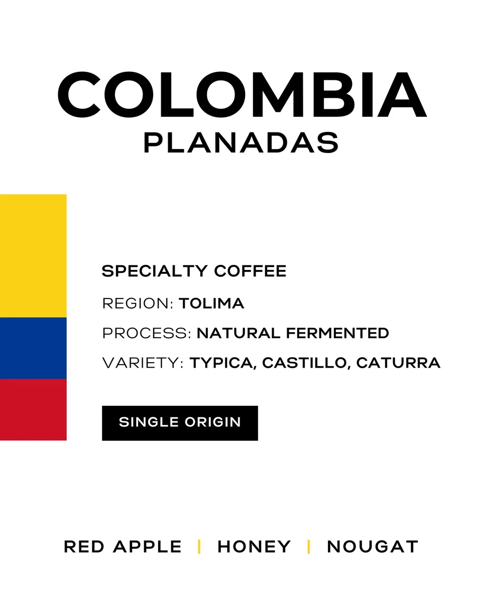 colombia planadas coffee by patio coffee roasters