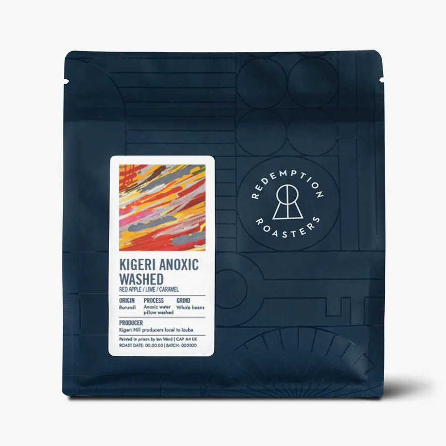 kigeri anoxic washed coffee by redemption roasters - bloomsbury