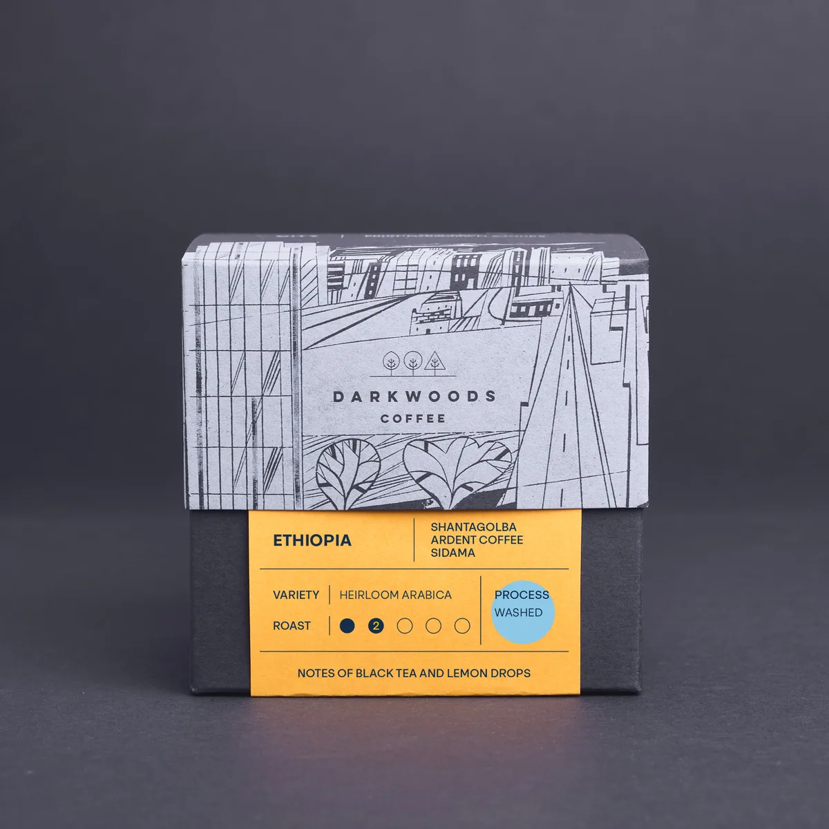 ethiopia shantagolba ardent (washed) coffee by dark woods coffee ltd