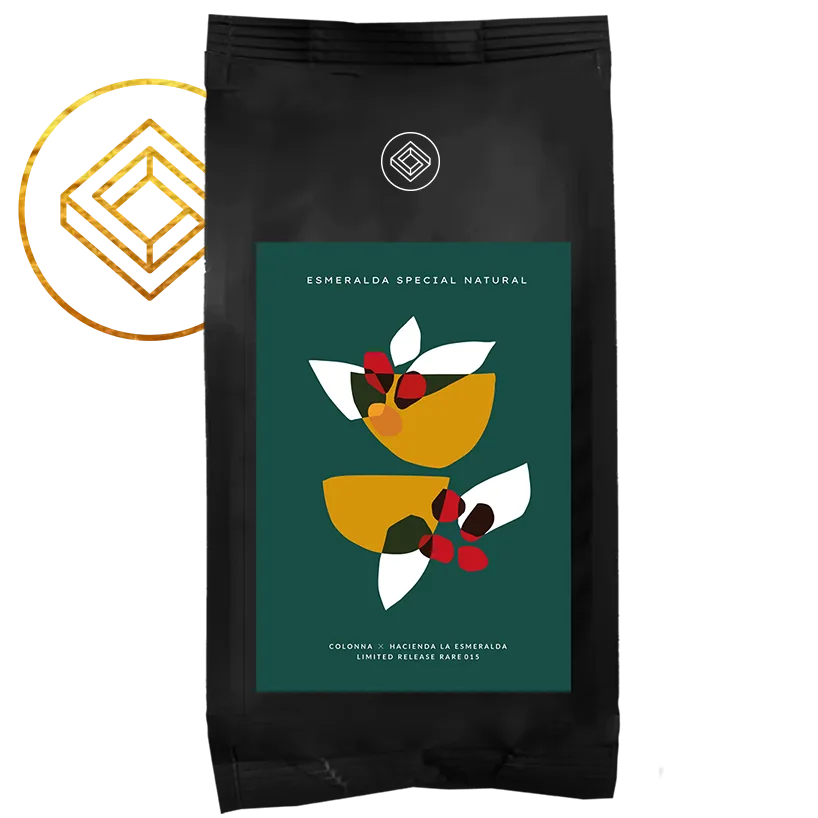 015 - esmeralda special natural gesha coffee by colonna & small's