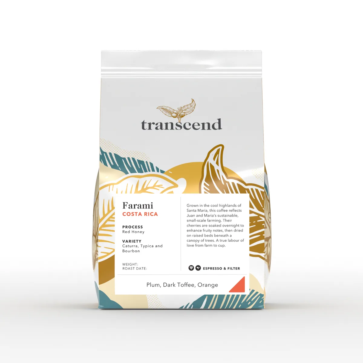 farami - costa rica coffee by transcend coffee and roastery
