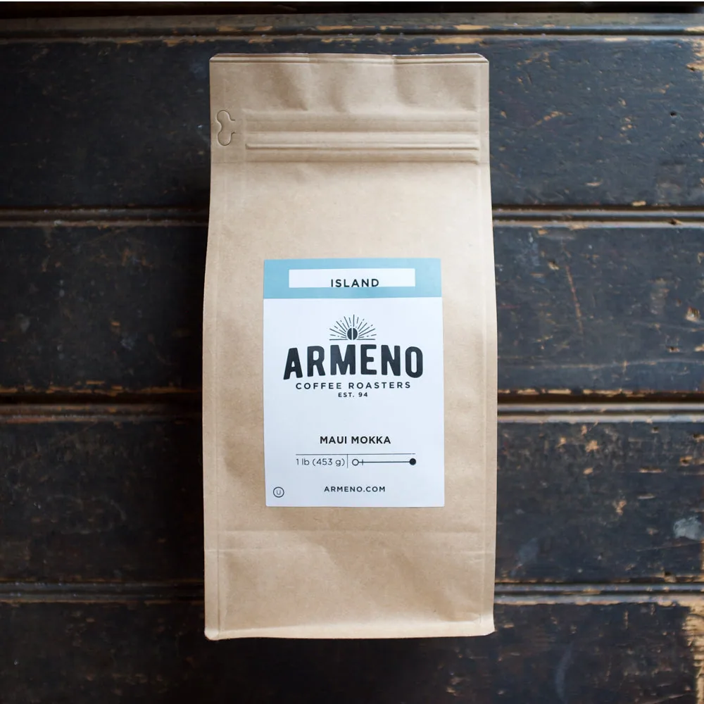 maui mokka coffee by armeno coffee roasters ltd