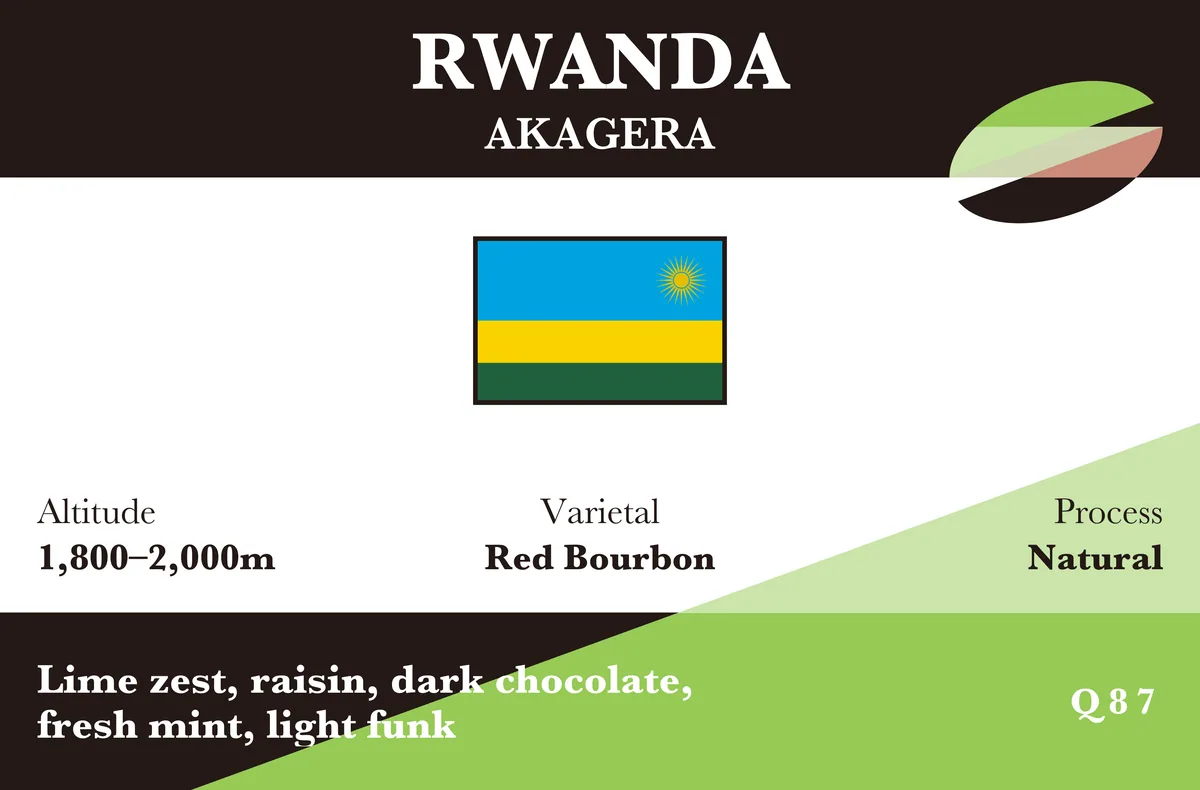 rwanda (akagera) coffee by broadway coffee roasters limited