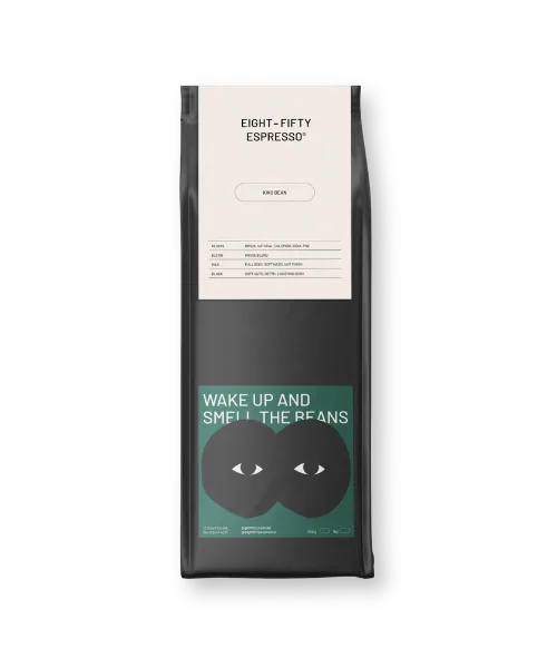kiko bean coffee by eight fifty espresso