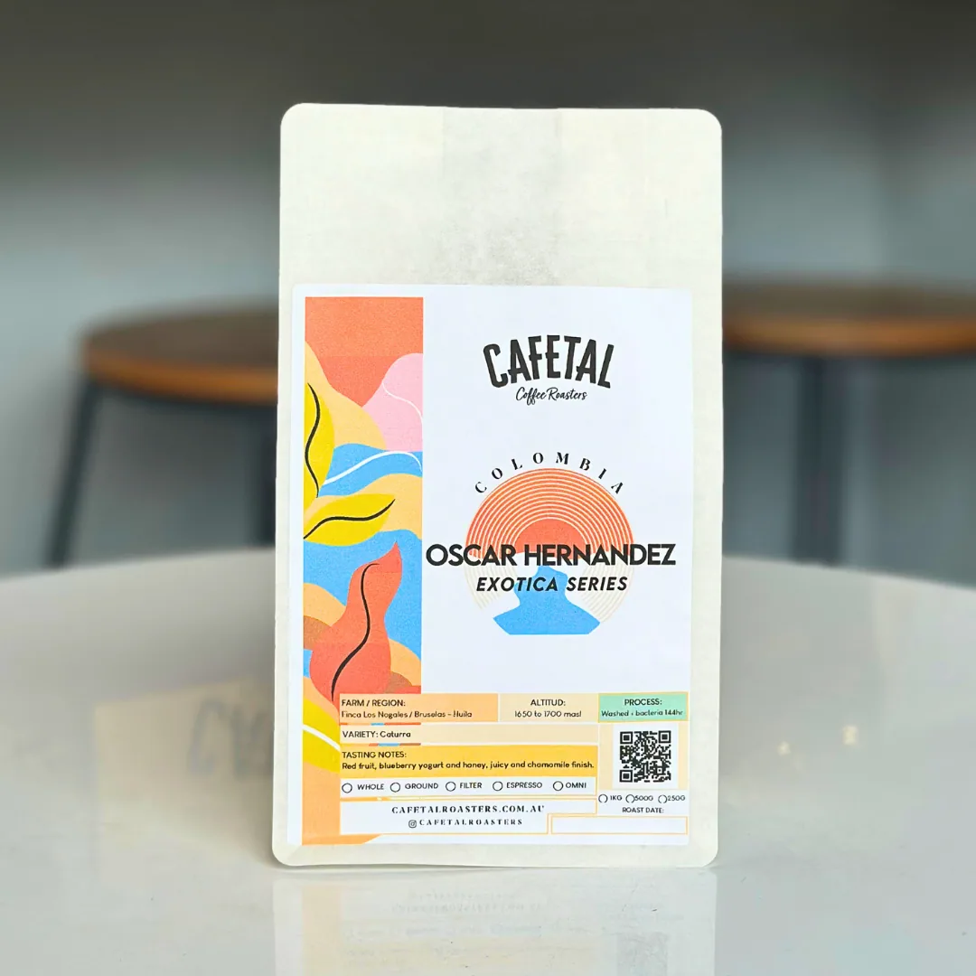 exotica series - oscar hernandez tabi ef coffee by cafetal coffee roasters