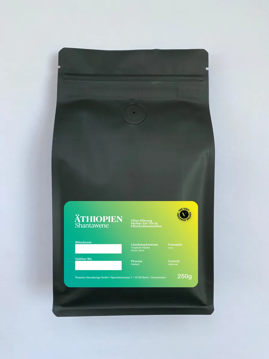 ethiopia shantawene washed coffee by the visit coffee roastery