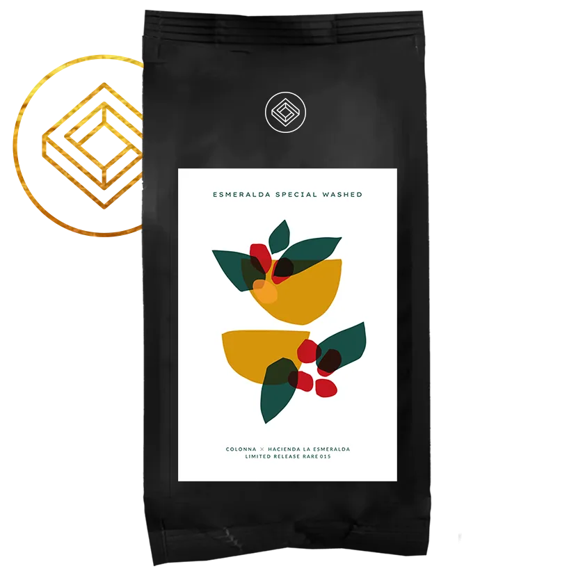 015 - esmeralda special washed gesha coffee by colonna & small's