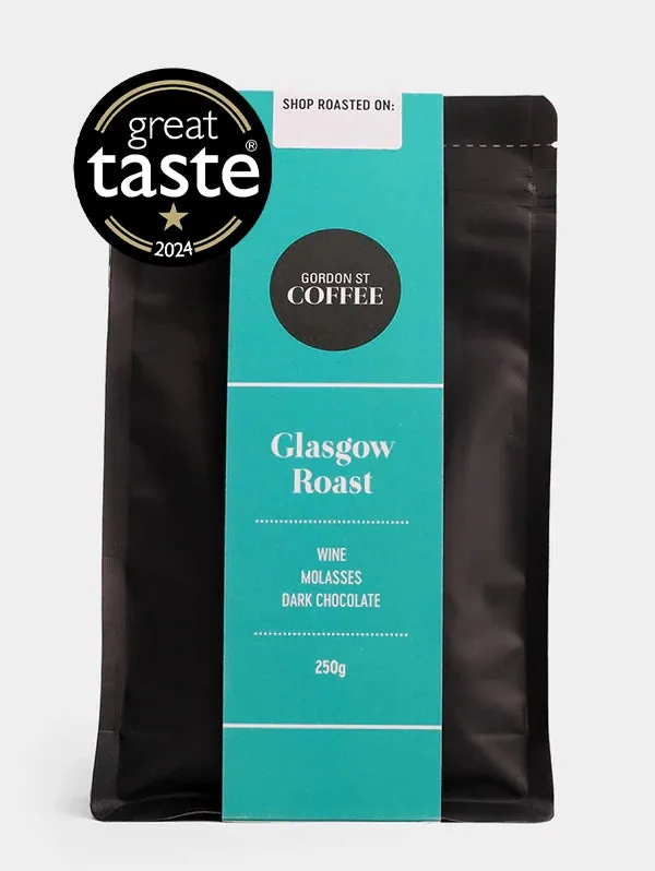 glasgow roast great taste winner 2024 coffee by gordon street coffee