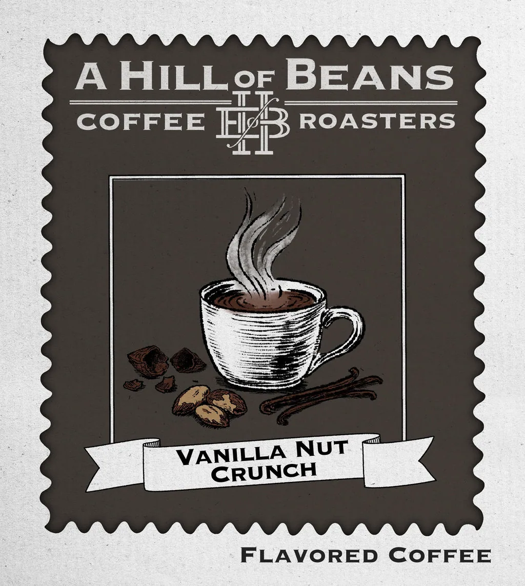 vanilla nut crunch coffee by a hill of beans coffee roasters