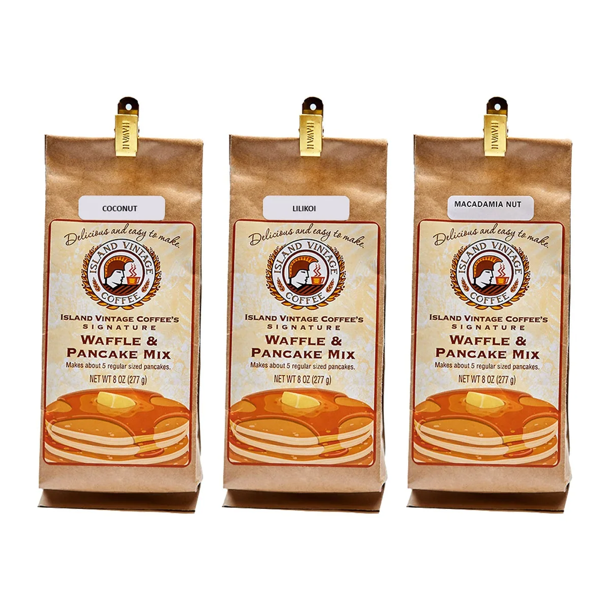 waffle & pancake mix coffee by island vintage coffee