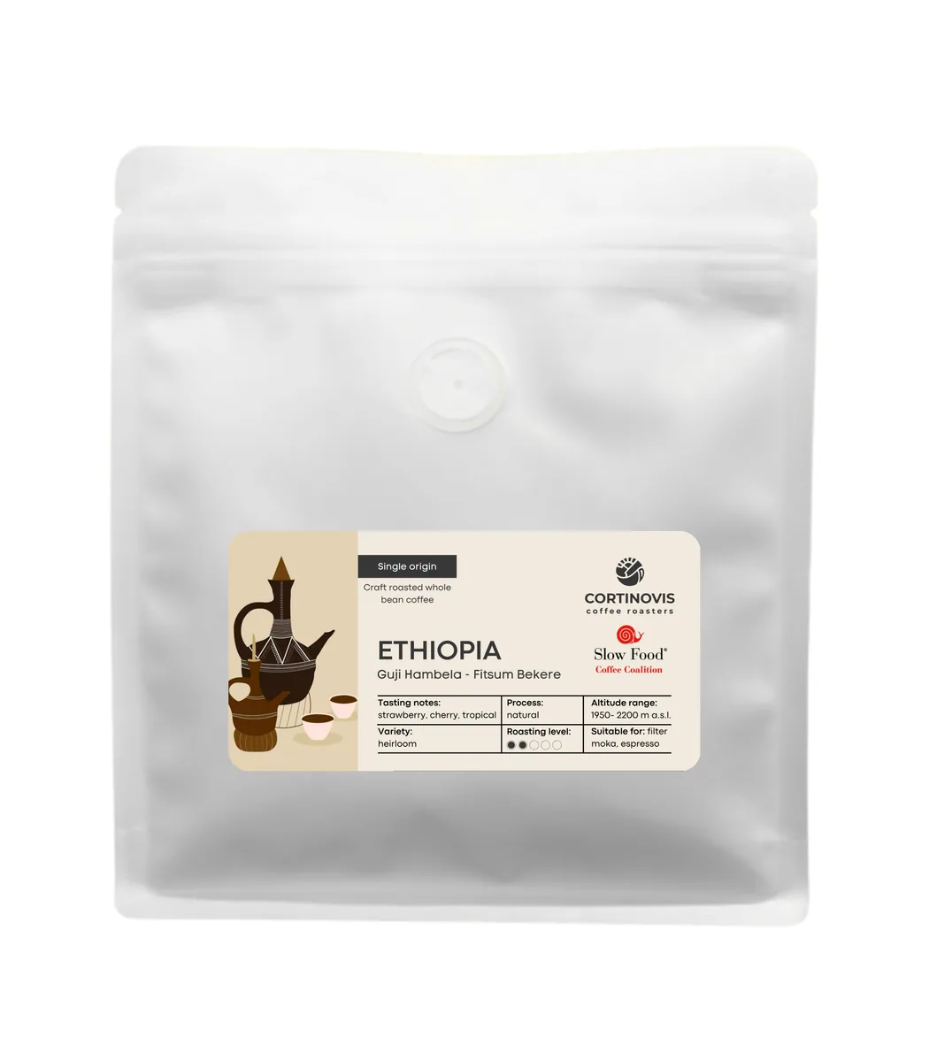 ethiopia guji hambela - fitsum bekere - ethiopia coffee by cortinovis specialty coffee roasters milano