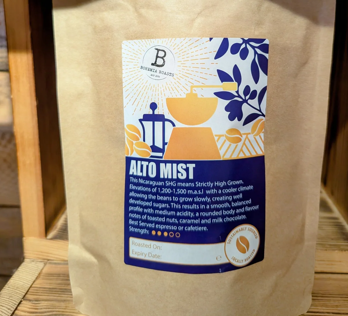 alto mist coffee by bohemia roasts