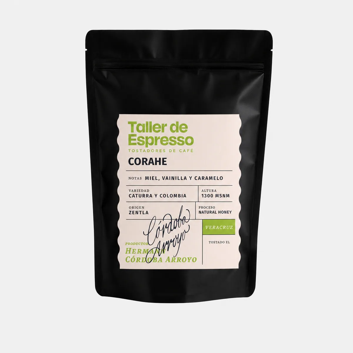 veracruz corahe coffee by taller de espresso