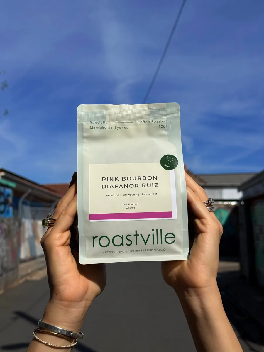 pink bourbon diafanor ruiz - filter coffee by roastville coffee roasters