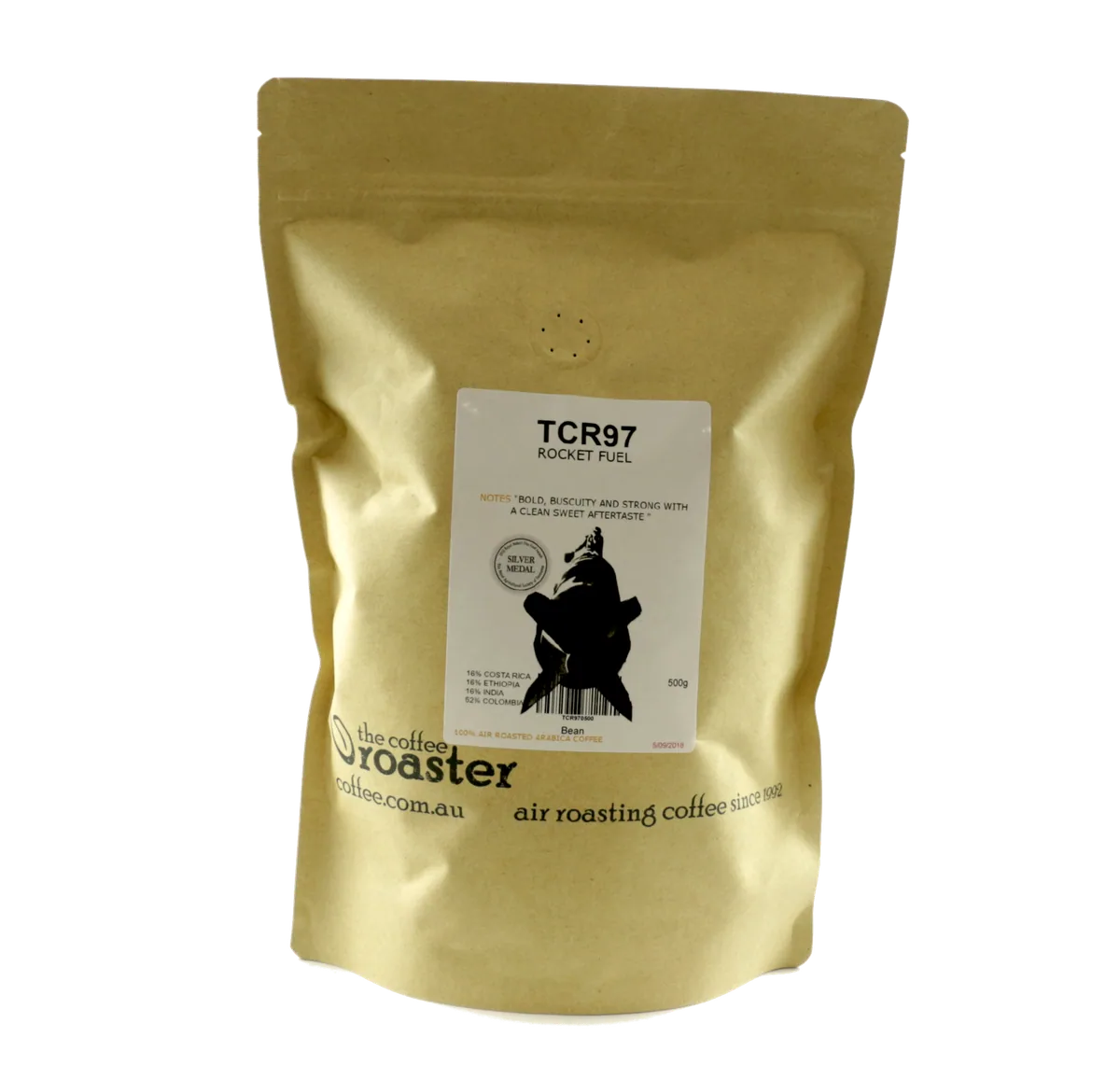 tcr97 – rocket fuel coffee by the coffee roaster