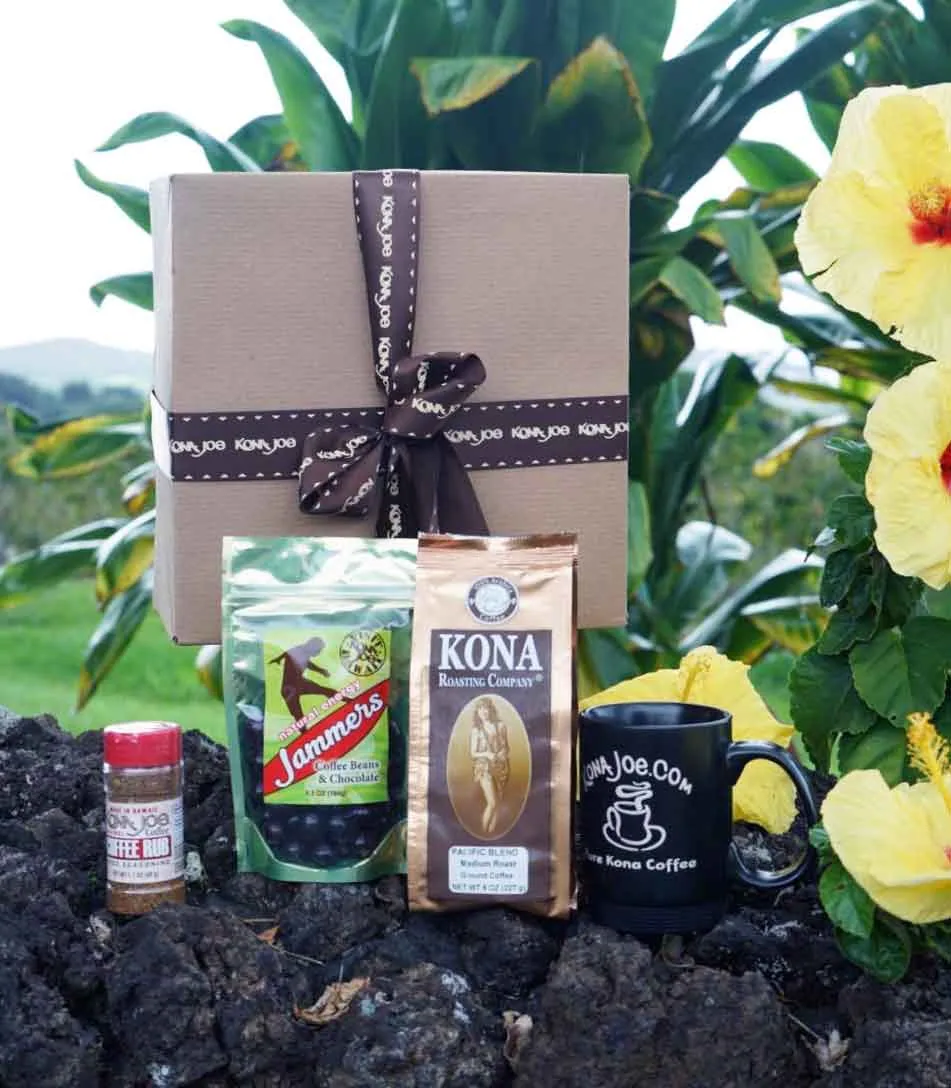 kona joe iki gift box coffee by kona joe coffee llc