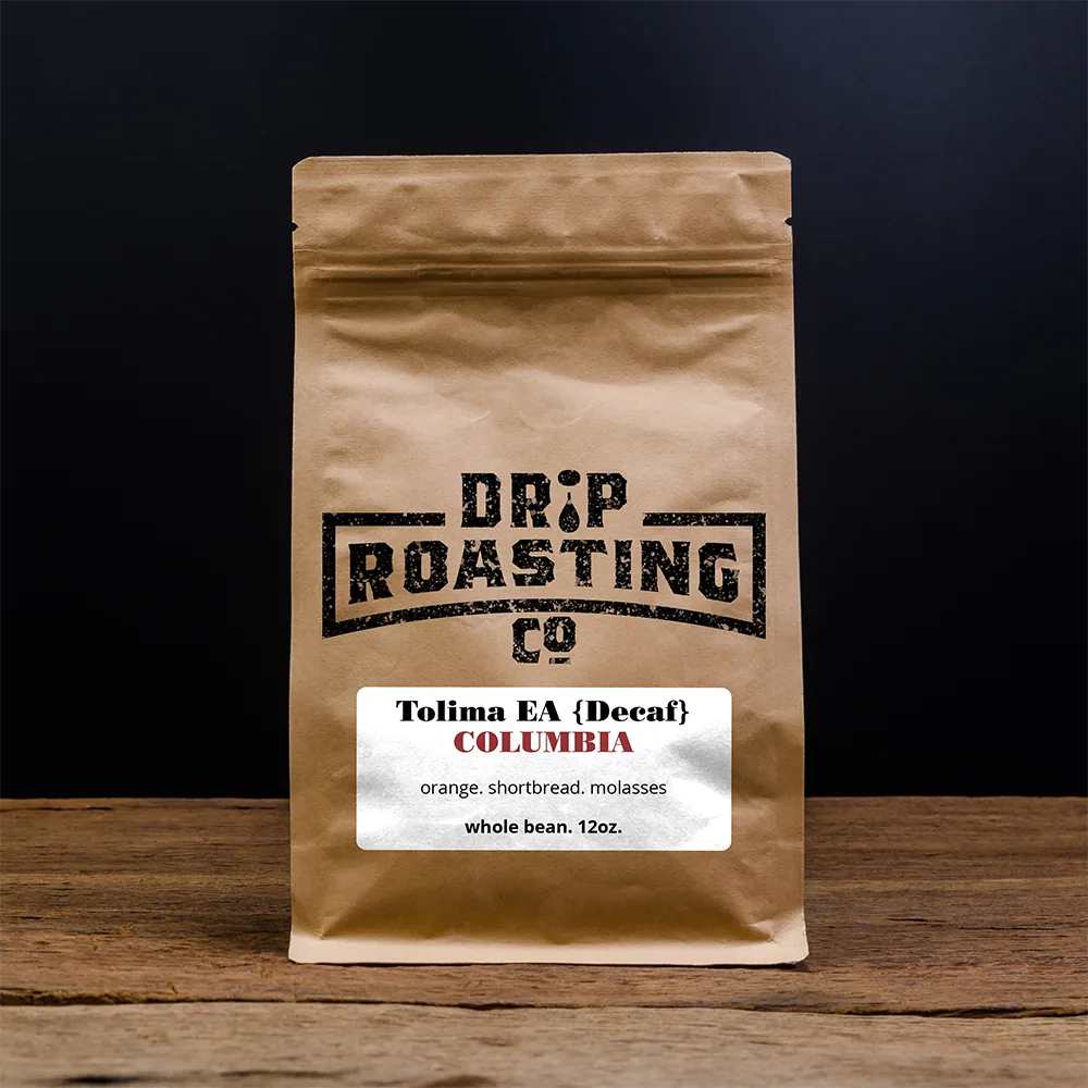tolima ea, columbia {decaf} coffee by drip cafe