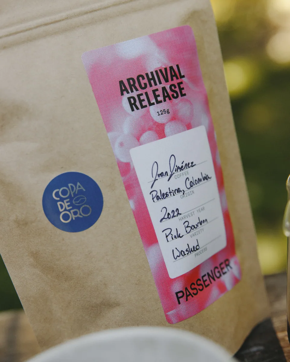 archival release #59 - juan jiménez copa de oro 2022 - colombia coffee by passenger coffee