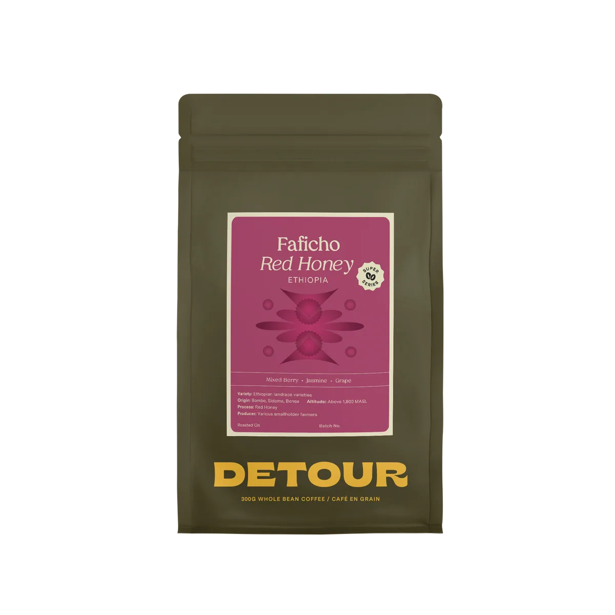 ethiopia faficho red honey | superbrew - ethiopia coffee by detour coffee roasters