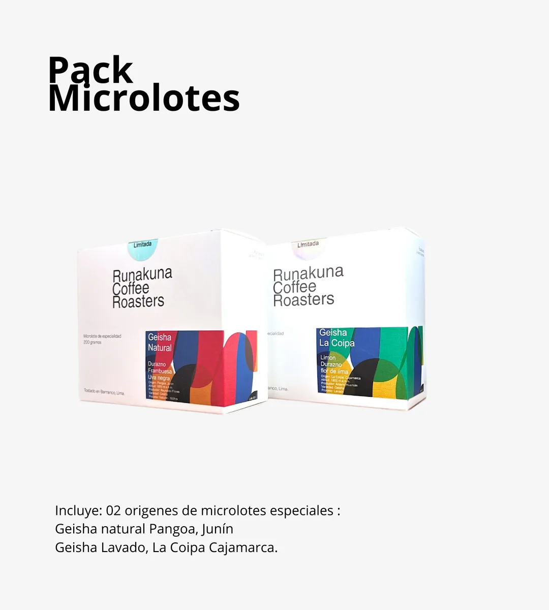 pack microlotes de especialidad - sold out coffee by runakuna | coffee roaster