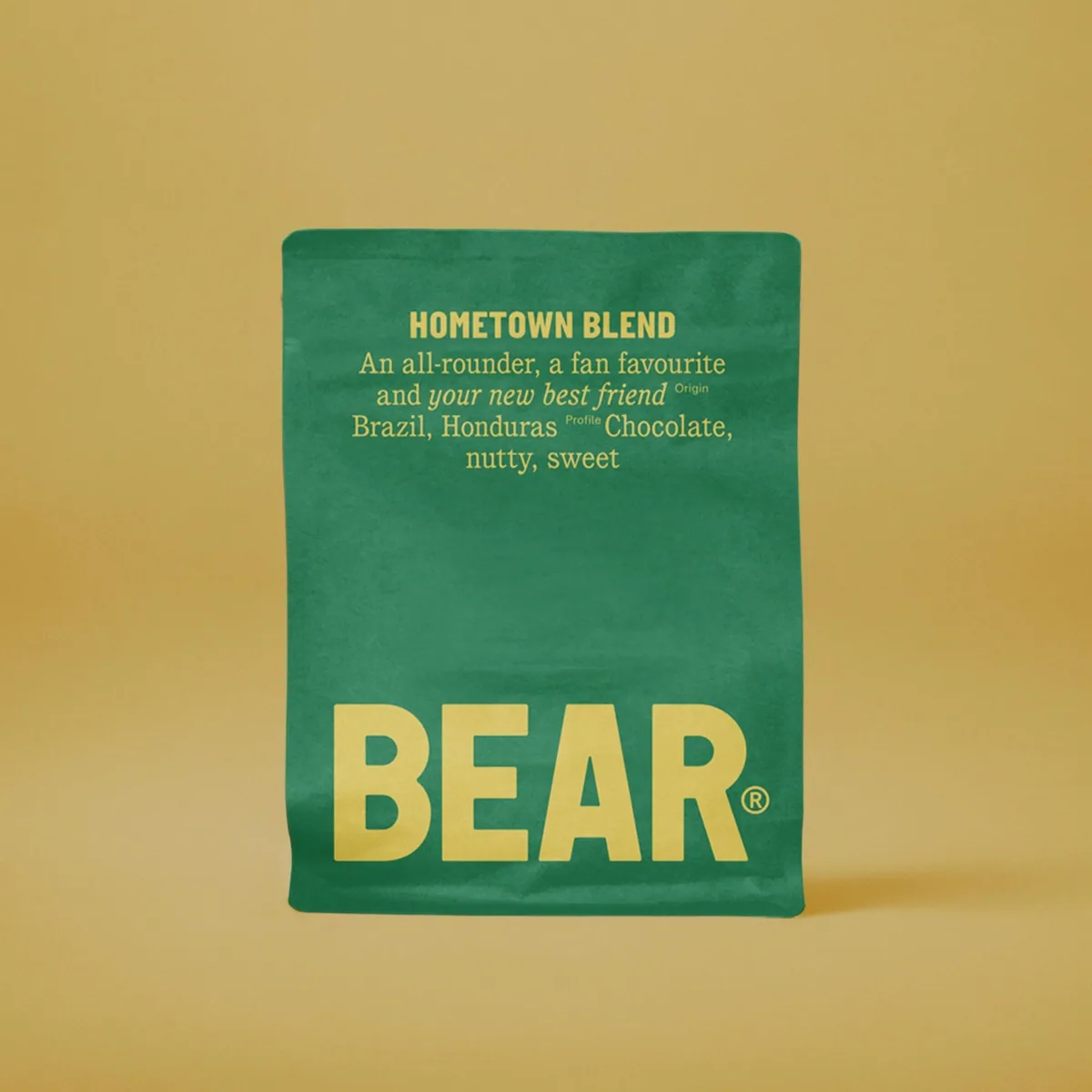 hometown blend coffee by bear - derbion