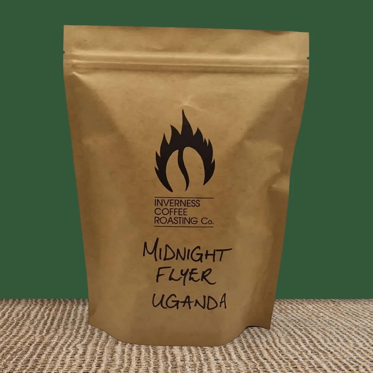 midnight flyer - uganda coffee coffee by inverness coffee roasting co