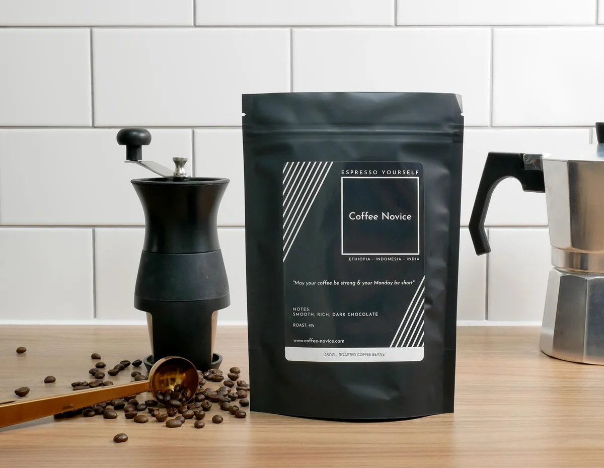 espresso yourself - blend coffee by coffee novice