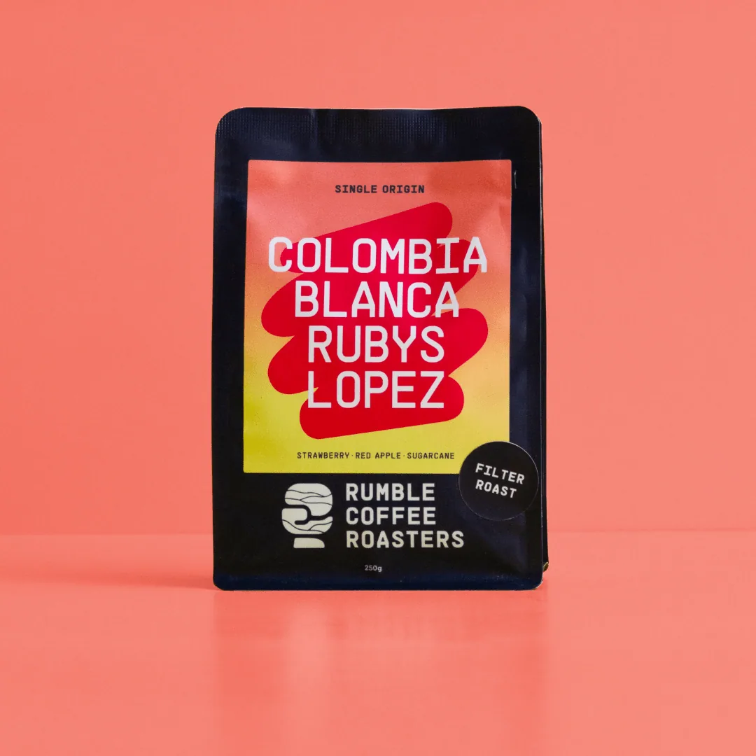 colombia blanca rubys lopez filter coffee by rumble coffee roasters hq - local pickup only