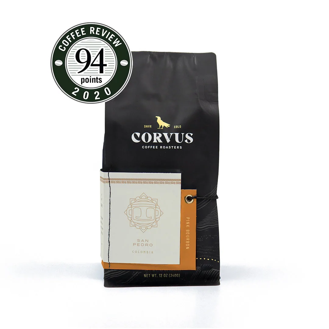 san pedro coffee by corvus coffee roasters