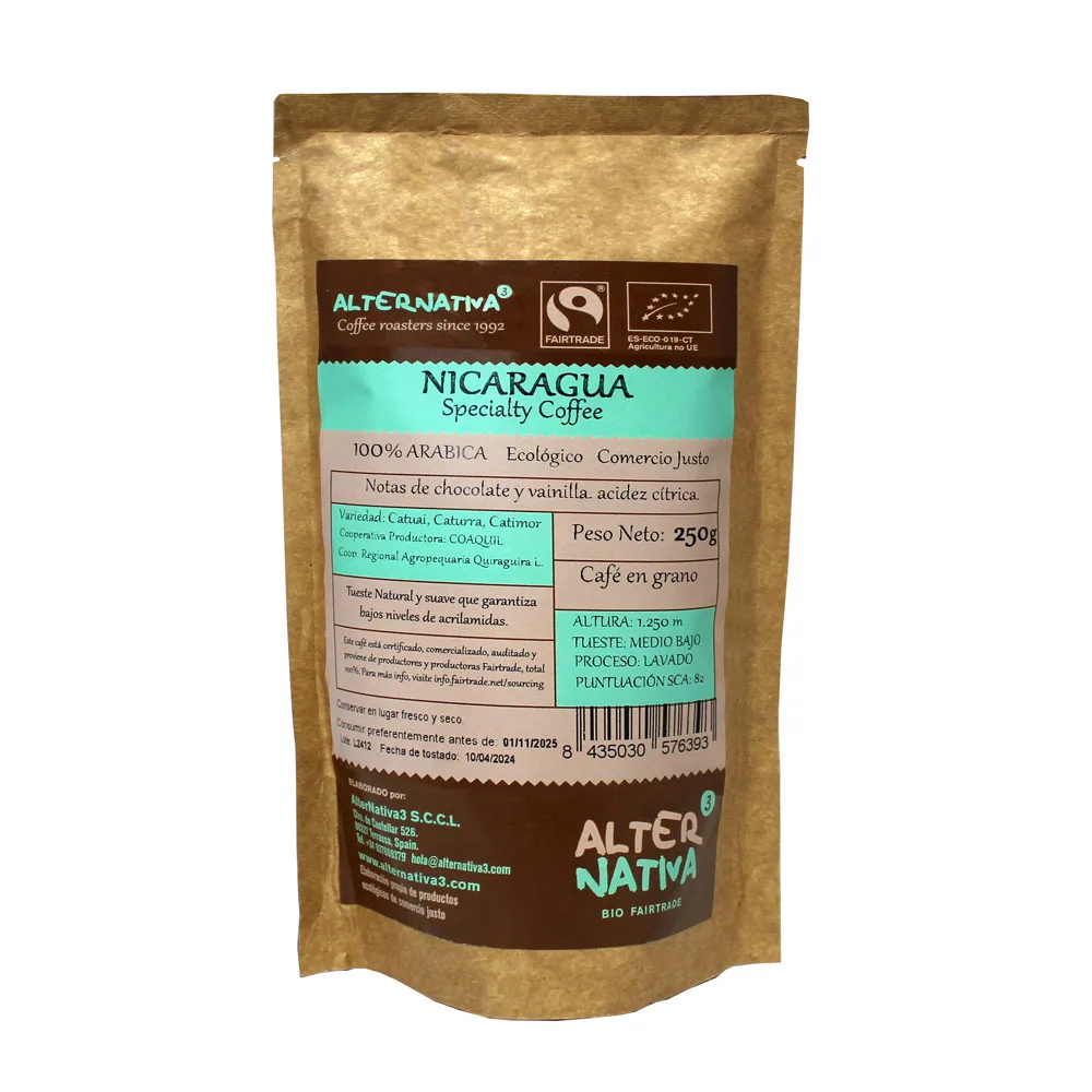 café de nicaragua uca bio-ft 250 g coffee by alternativa3