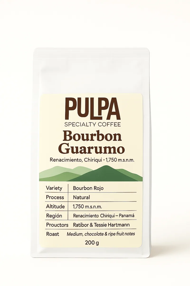 bourbon natural guarumo coffee farm - panama coffee by pulpa