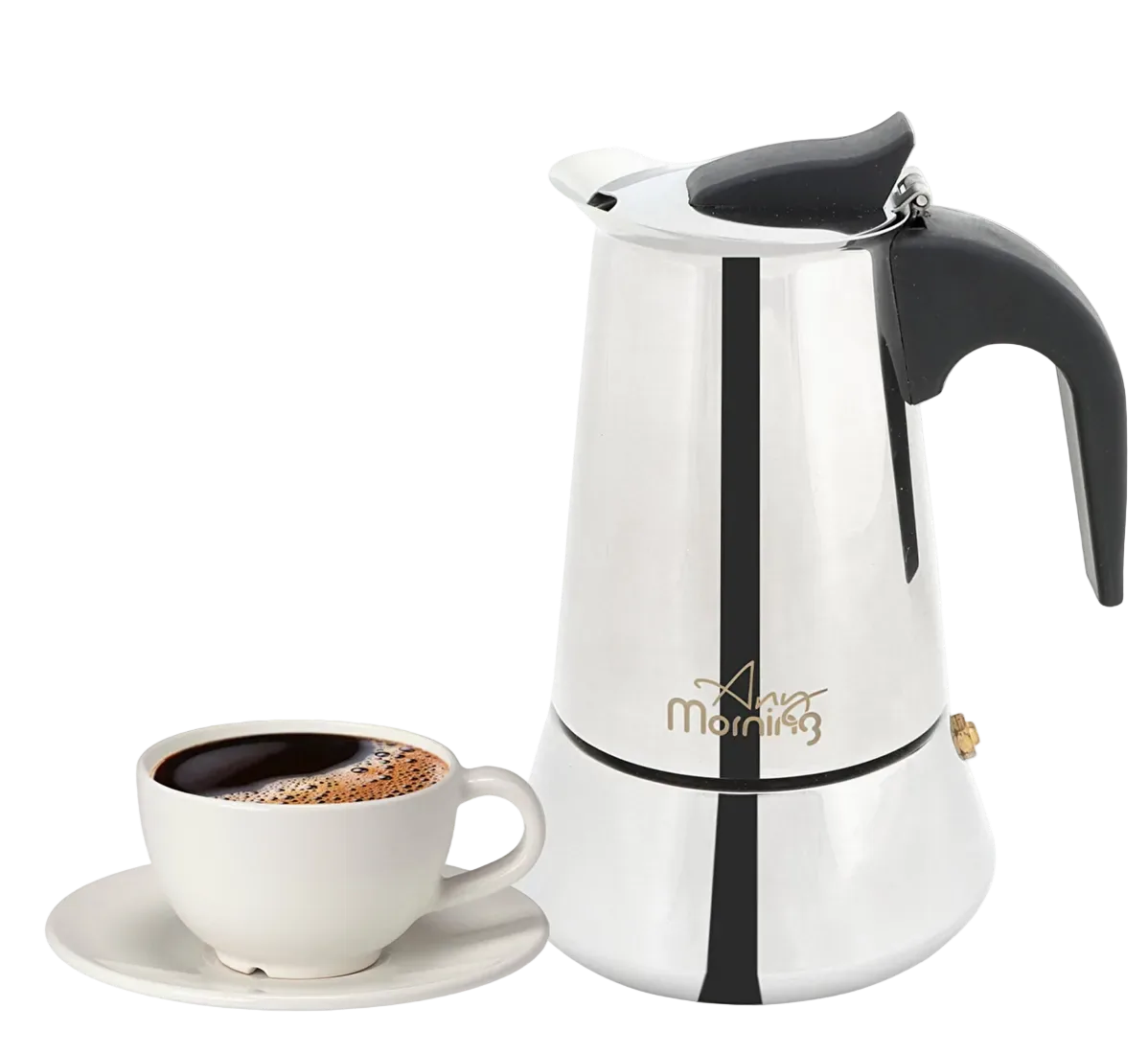 moka pot 6 shot stovetop espresso maker induction ready coffee by java planet organic coffee roasters
