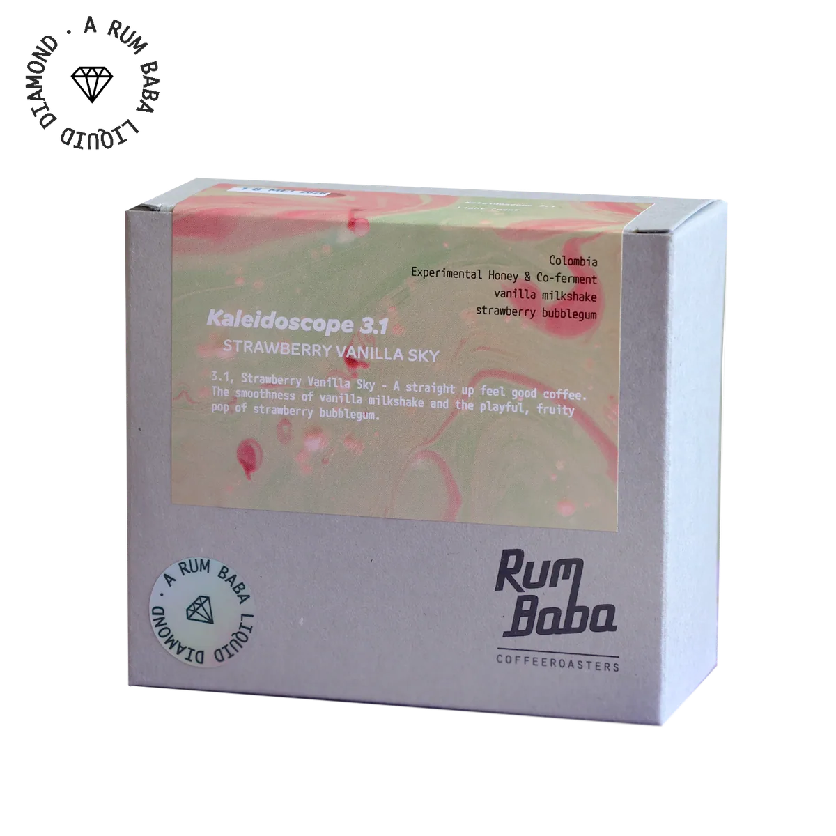 kaleidoscope 3.1 - strawberry vanilla sky - colombia coffee by rumbaba