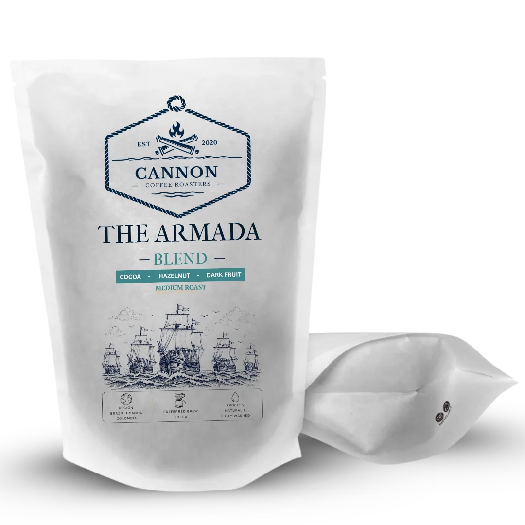 the armada blend coffee by cannon coffee roasters