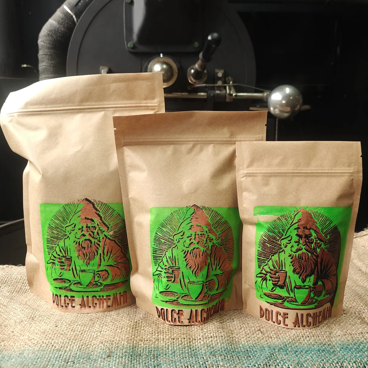 medium roast, colombia coffee by dolce alchemia coffee roasters