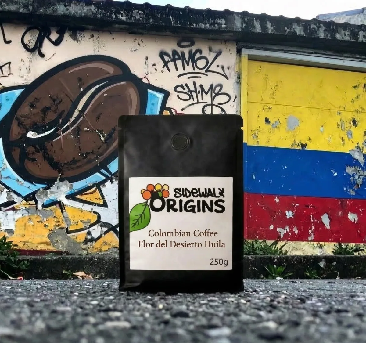 colombia flor del desierto huila - single origin coffee coffee by sidewalk coffee company