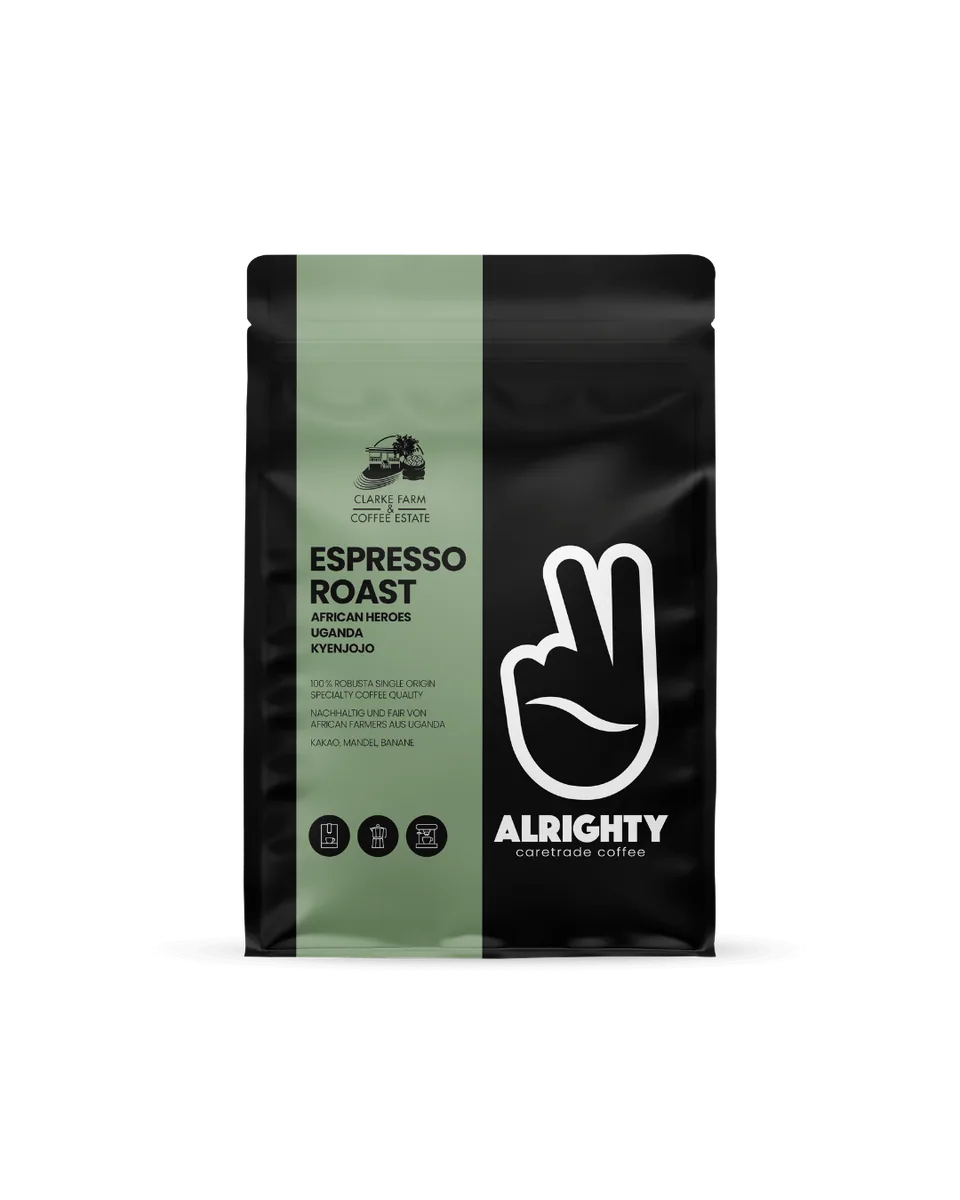 uganda | kyenjojo district | clarke coffee by alrighty roastery & coffee shop
