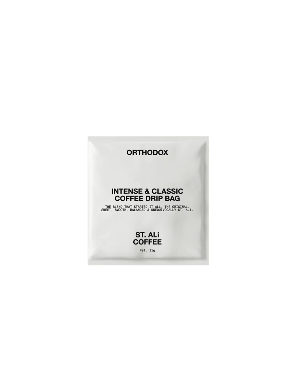 orthodox | drip coffee bags coffee by st. ali coffee roasters - south melbourne