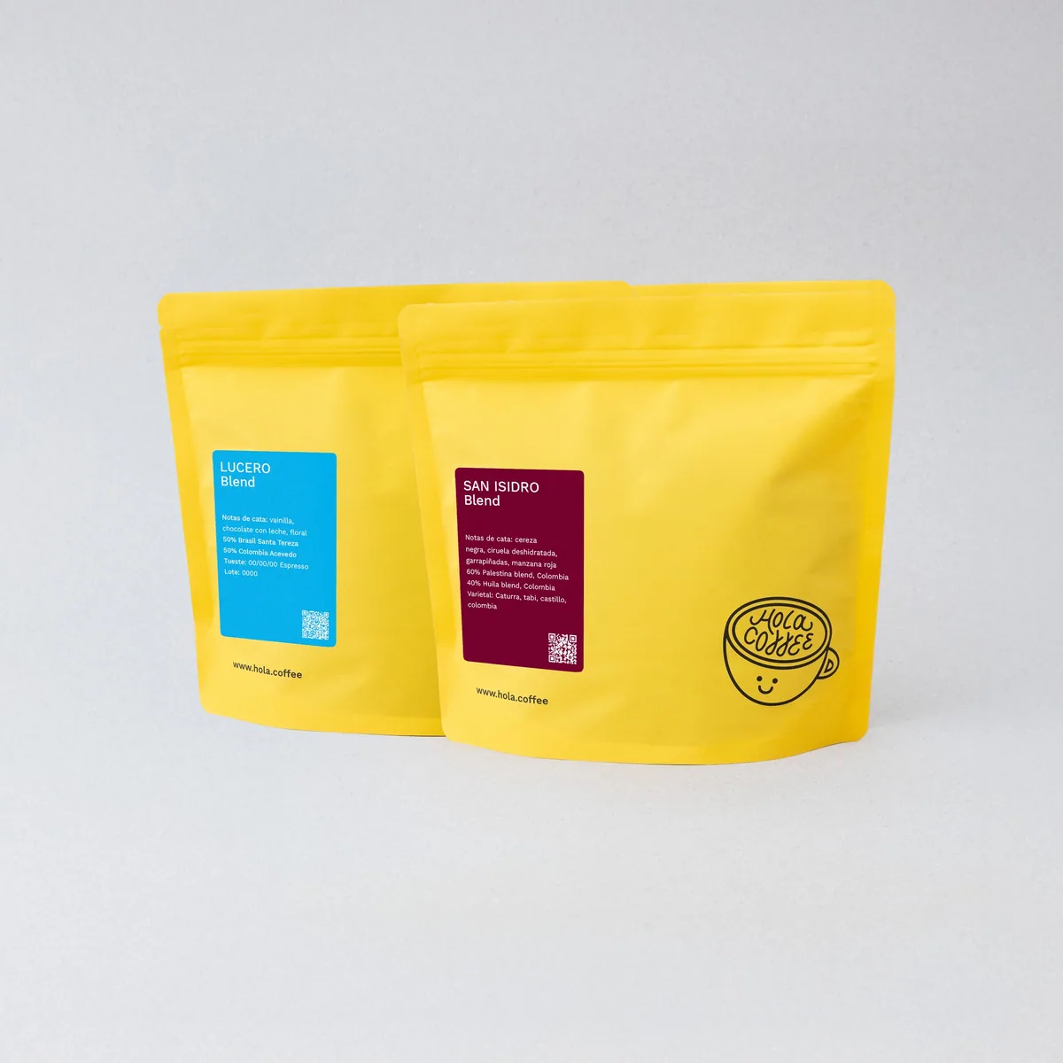 blend pack - lucero & san isidro coffee by hola coffee roastery