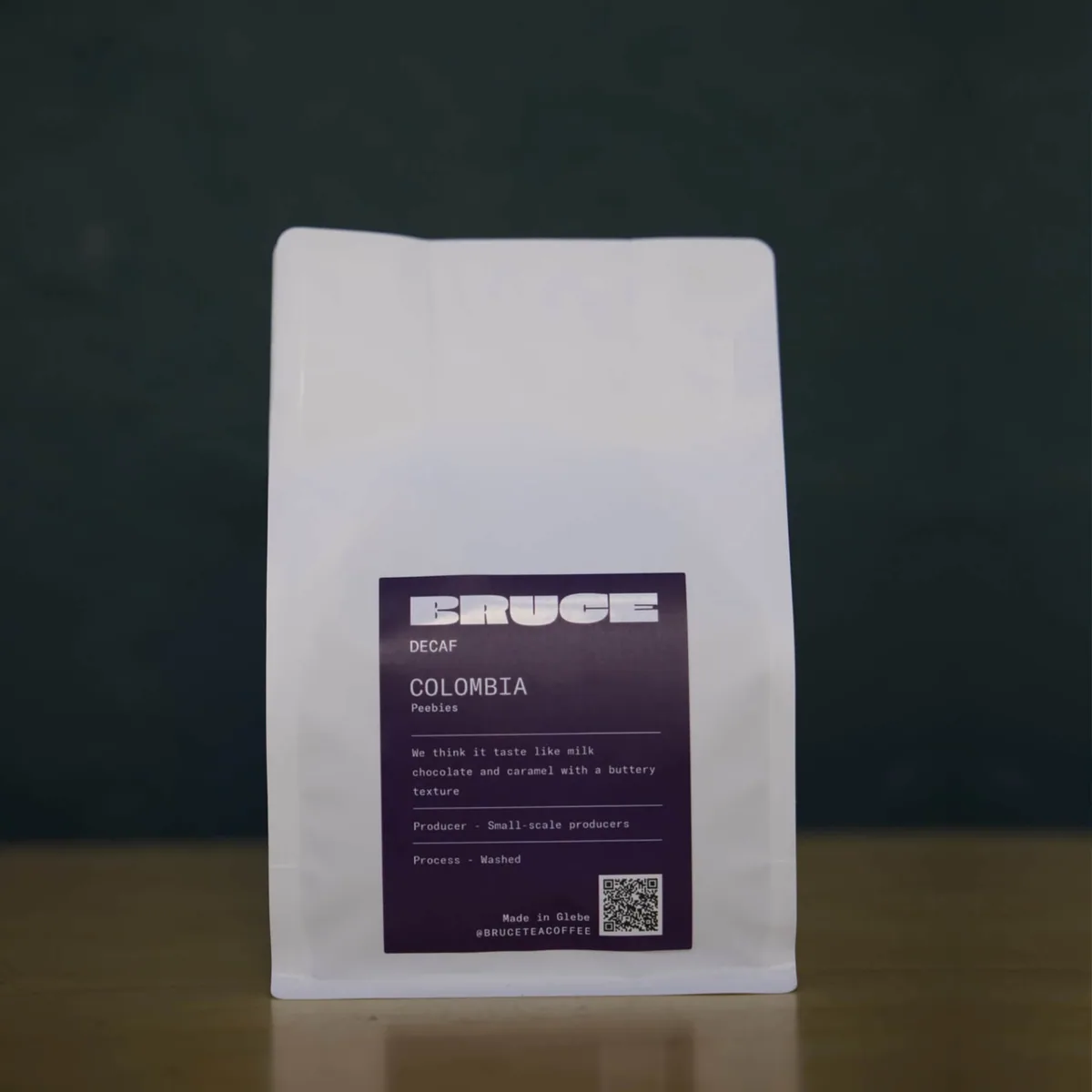 decaf espresso coffee beans - colombia coffee by bruce tea coffee