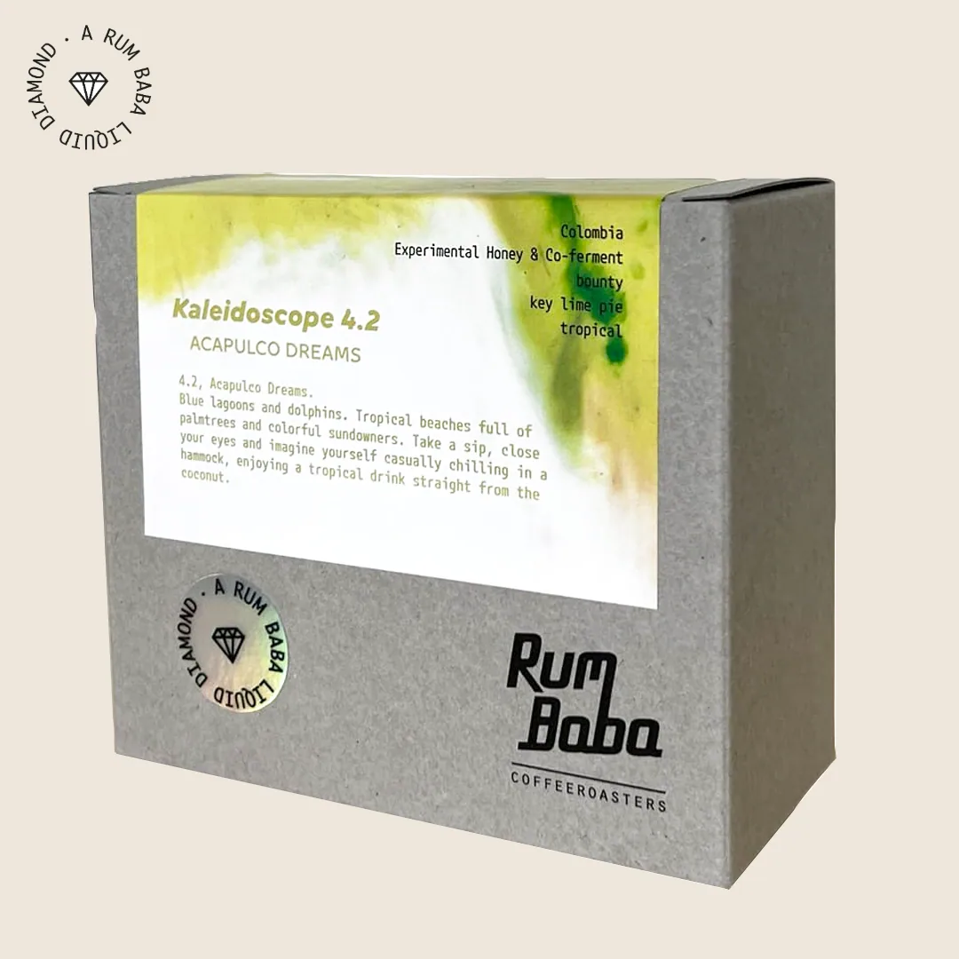 kaleidoscope 4.2 - acapulco dreams - colombia coffee by rumbaba