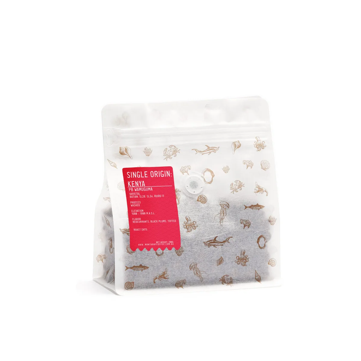 kenya peaberry wamuguma | kiambu (single origin filter) coffee by manta ray coffee roasters