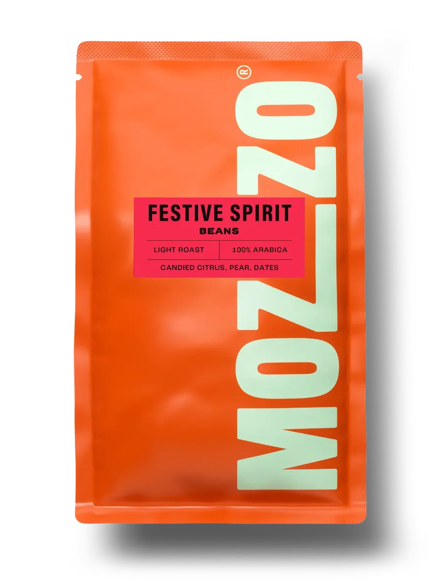 festive spirit coffee by mozzo coffee