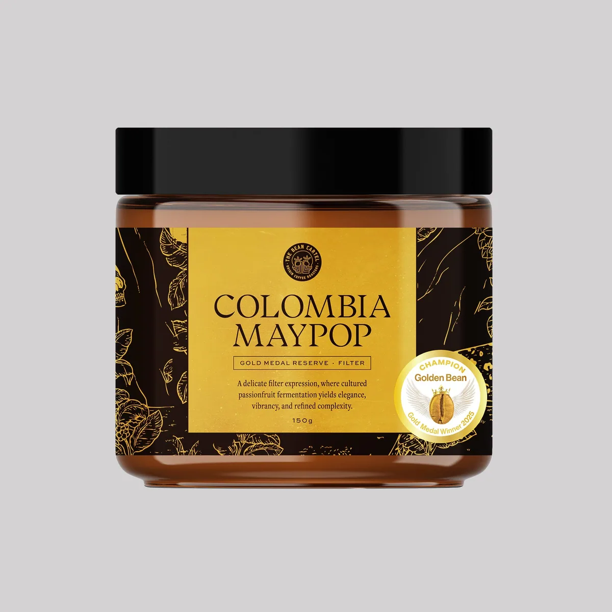 colombia maypop | crowned gold medal champion – filter category coffee by the bean cartel coffee roasters