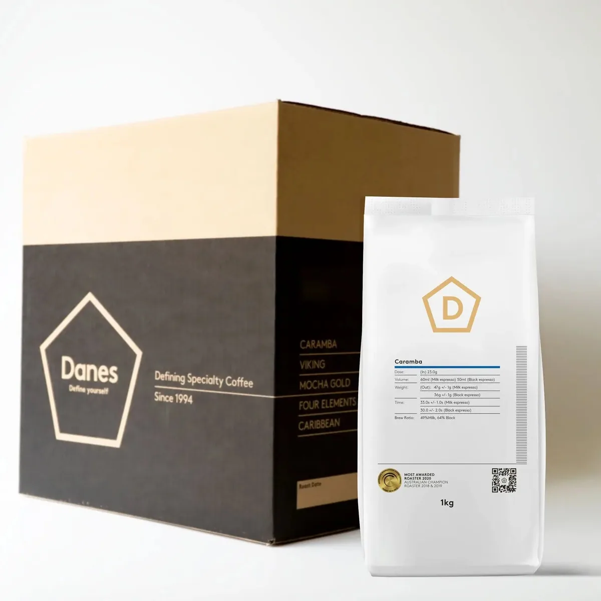 caramba box coffee by danes coffee roasters - wholesale coffee roaster