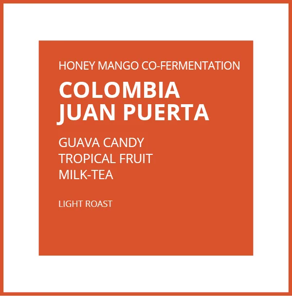 colombia juan puerta mango - wholesale coffee by roadmap coffeeworks - roastery, tasting room and drive thru