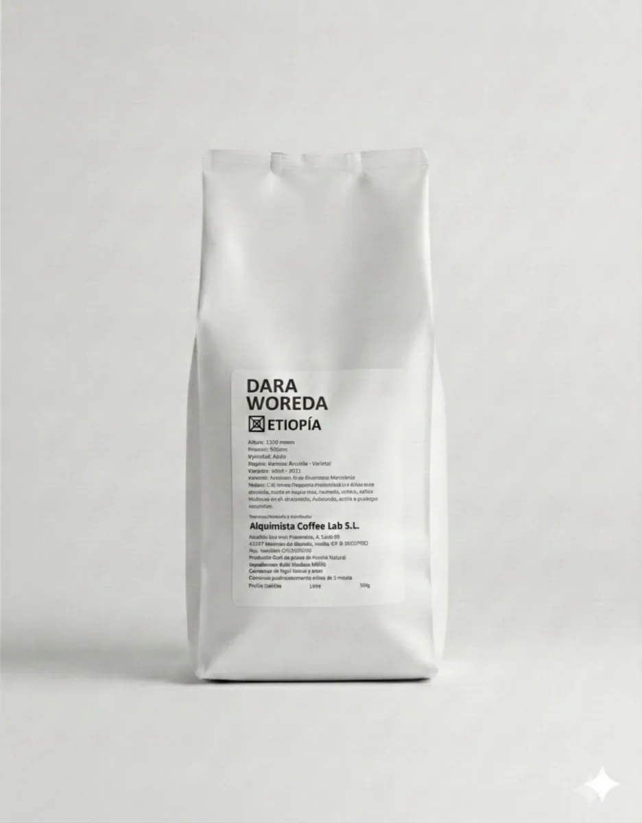 etiopía dara woreda 1kg coffee by alquimista coffee lab