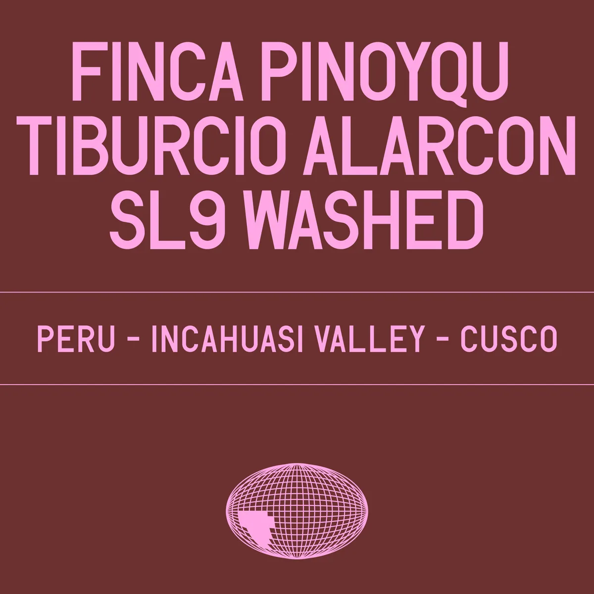 finca pinoyqu - tiburcio alarcon sl9 washed - peru coffee by datura