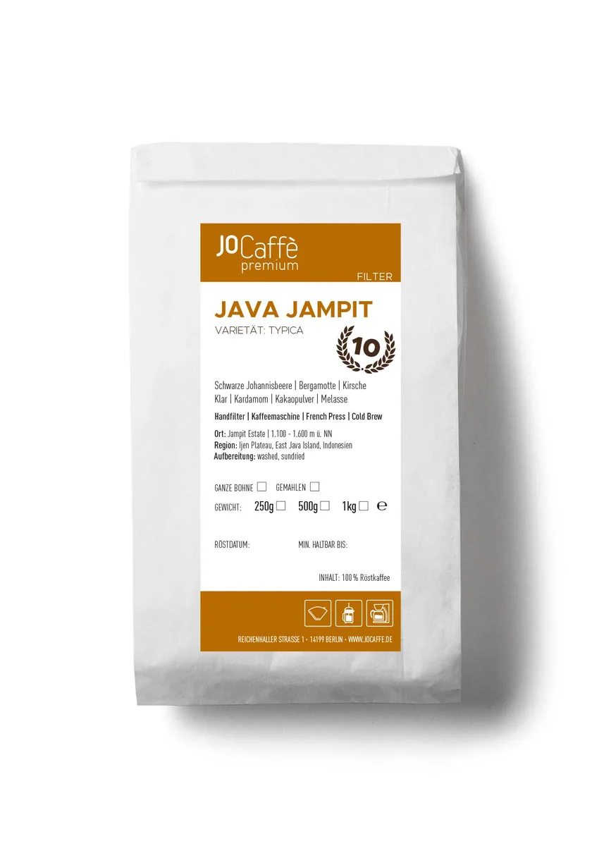 el salvador coffee by jocaffè rösterei & maschinen