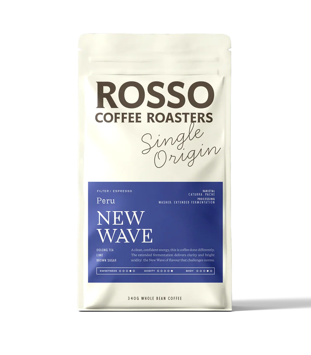 new wave / peru coffee by rosso coffee roasters